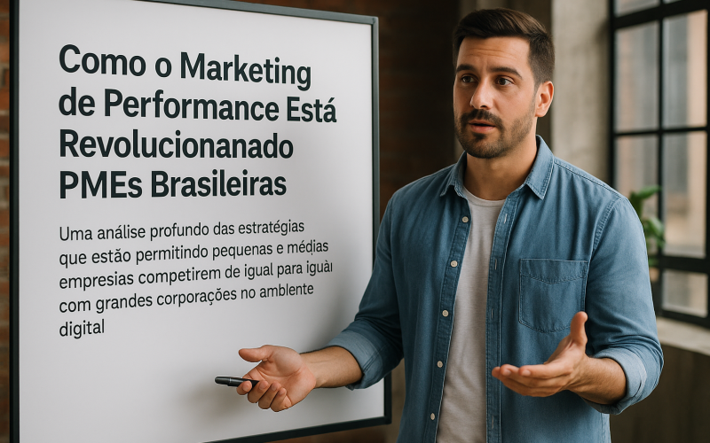 Como o Marketing de Performance Está Revolucionando as PMEs Brasileiras
